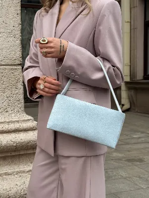 MUSE BAG SUEDE BLUE